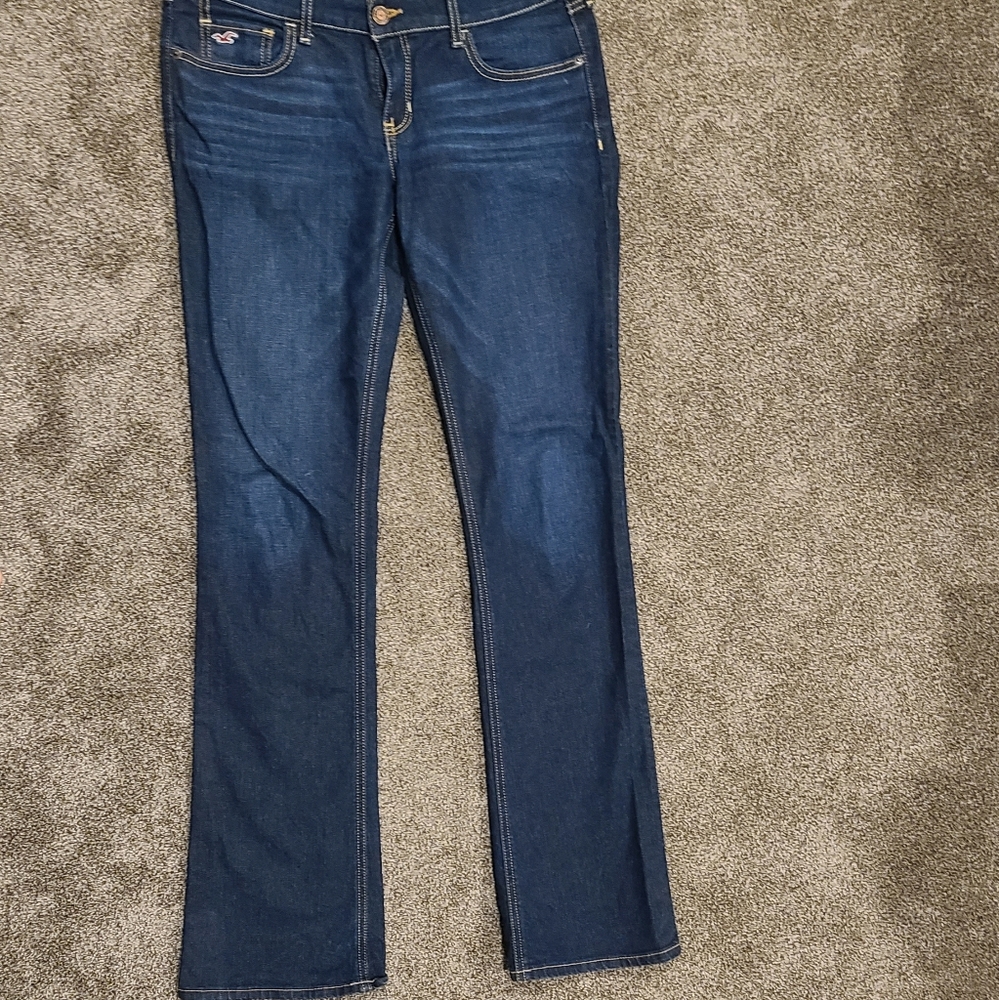 Hollister 7R 28W 33L bootcut jeans